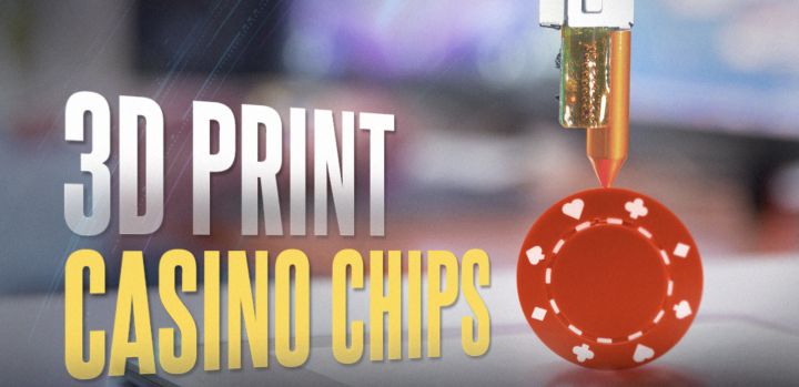 3D print casino chips